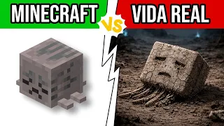 Mobs e ítems de Minecraft en la VIDA REAL!