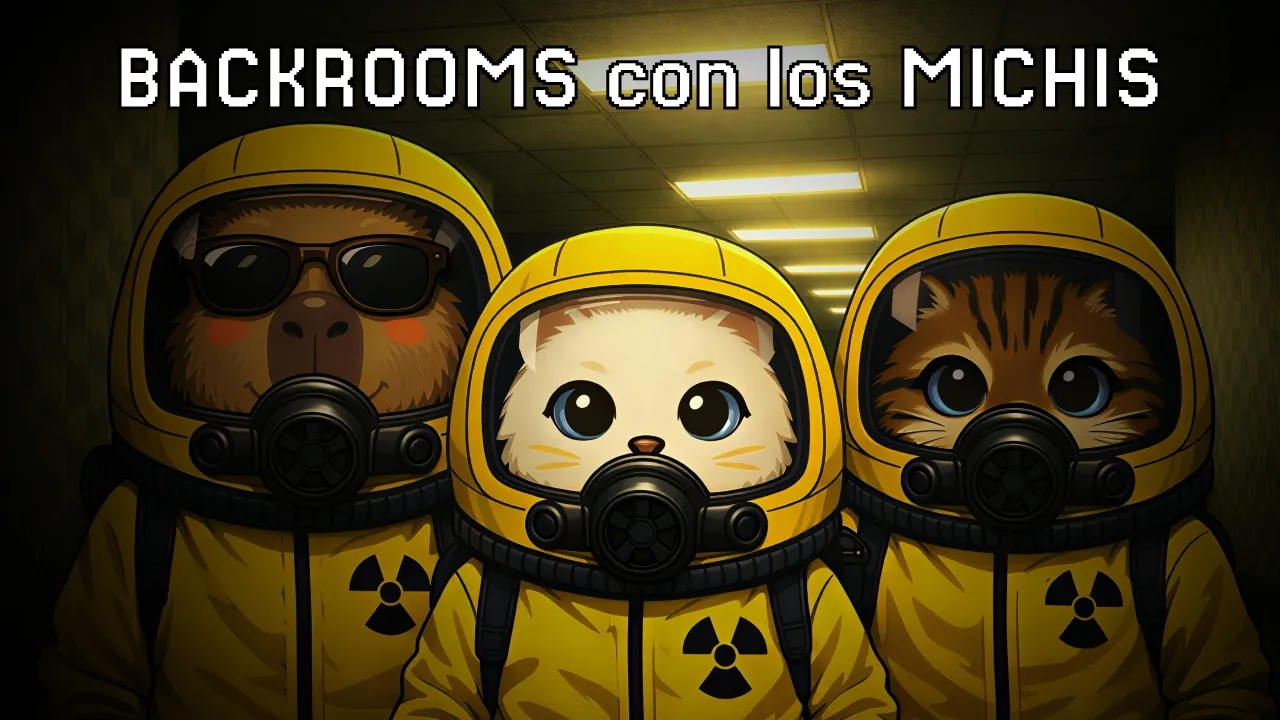 BACKROOMS con los MICHIS #1 | Backrooms Escape Together