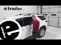 How to Install Thule WingBar Evo Roof Rack for Naked Roofs on your 2018 Chevrolet Traverse