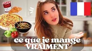 Ce que je mange (vraiment) en tant que Française. Vlog en français avec sous-titres 🇫🇷