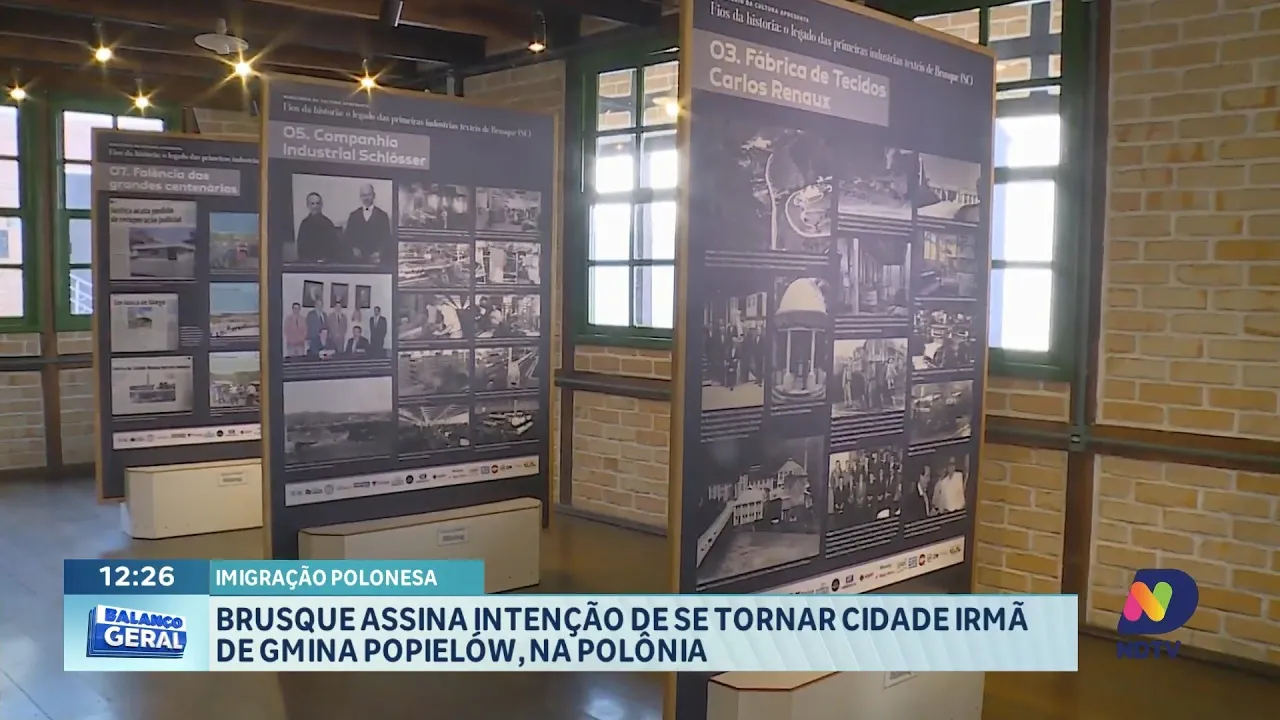 Imigração polonesa: Brusque busca parceria histórica com cidade da Polônia