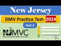 DMV NJ Written Test 2024 New Jersey C Permit Practice Test Questions and Answers