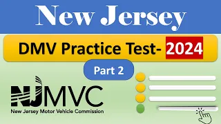 DMV NJ Written Test 2024 New Jersey C Permit Practice Test Questions and Answers