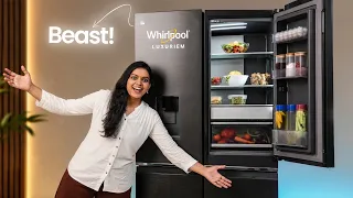 A Fridge That Warns You Before Food Spoils?! | Whirlpool Luxuriem 4-Door Review