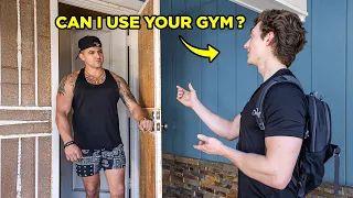 I Asked 100 Strangers to Use Their Home Gyms