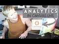 Using New Analytics in Canvas LMS