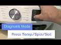 Maytag Front Load Washer LF F8-E1 Error Code Easy Fix Diagnosis Mode Not Spinning Clothes