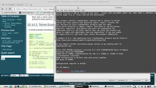 Python learning for Network Engineers Part 06 First script using telnetlib in Python 2 Python 3