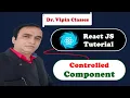 React Tutorial Controlled Component in React React Controlled Component Dr Vipin Classes