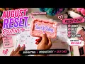 My August Reset Routine Budget Bills Etsy Self-Care A Fresh Start August 2026
