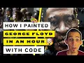 How I made Generative Art of George Floyd 2020 with code Processing Creative Coding Tutorial