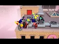 Gang Beasts Waves Roof Gameplay (2 Player) - Return Of The Kung Fu Kid!
