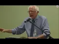 Fresh off his 2016 presidential campaign announcement, Sen. Bernie Sanders kicked off a day of event