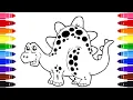 Free Printable Dinosaur Coloring Pages for Kids - Roaring Fun to Color