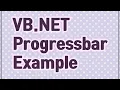 VB NET - Progressbar Example