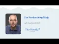 The Productivity Ninja Graham Allcott Mindfulness