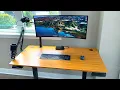 Minimalist Productivity Desk Setup For Small Spaces