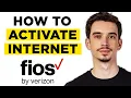 How To Activate Verizon Fios Internet 2026