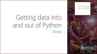 Chris Hyde - Python in SQL Server 2017