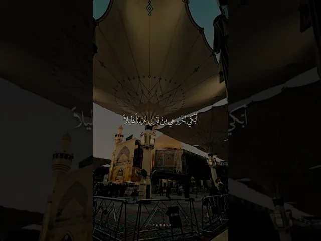 ⁣فمالي لا ابكي ابكي لخروج نفسي ابكي لظلمة قبري .. #الشيخ_شبر_معله