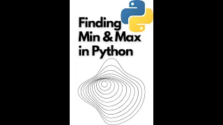 Finding Min Max in the in