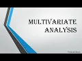Multivariate Statistical Analysis - Sample Geometry and Random Sampling Part 4
