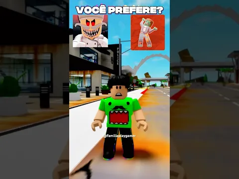 Você Prefere ⁉️ #roblox #robux #gamer #gamers #minecraft #fyp