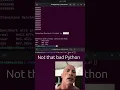 Python vs Perl for loop benchmark