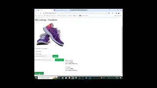 CS50 Web programming with Python and JavaScript commerce project 2