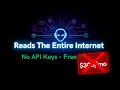 This Free Repo Replaces of Web YouTube X Reddit and GitHub APIs
