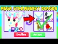 Trading MEGA STRAWBERRY SHORTCAKE BAT DRAGON in Adopt Me