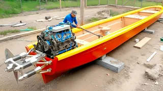 Man Builds CHEAP BOAT in Just 2 DAYS | Start to Finish by @JJfishing19marine