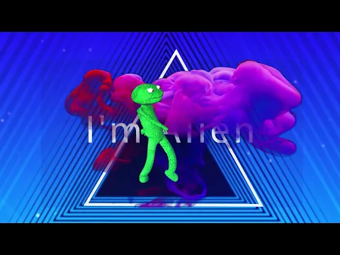 I'm Alien Green Alien I will dance for you
