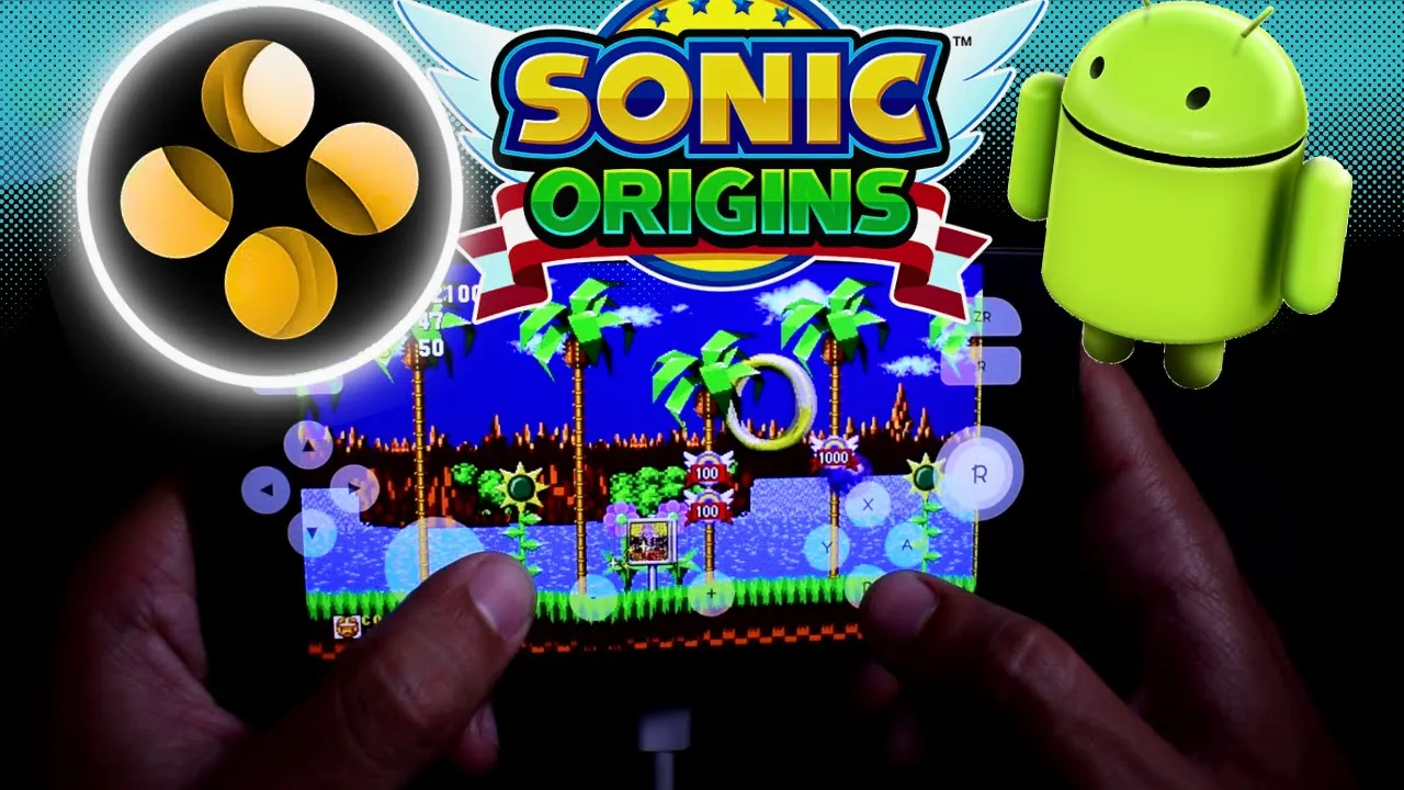 Sonic Origins Android Gameplay - Skyline Emulator Edge - Skyline Mali GPU