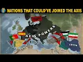 Who were the Nations that Almost Joined the Axis in WW2