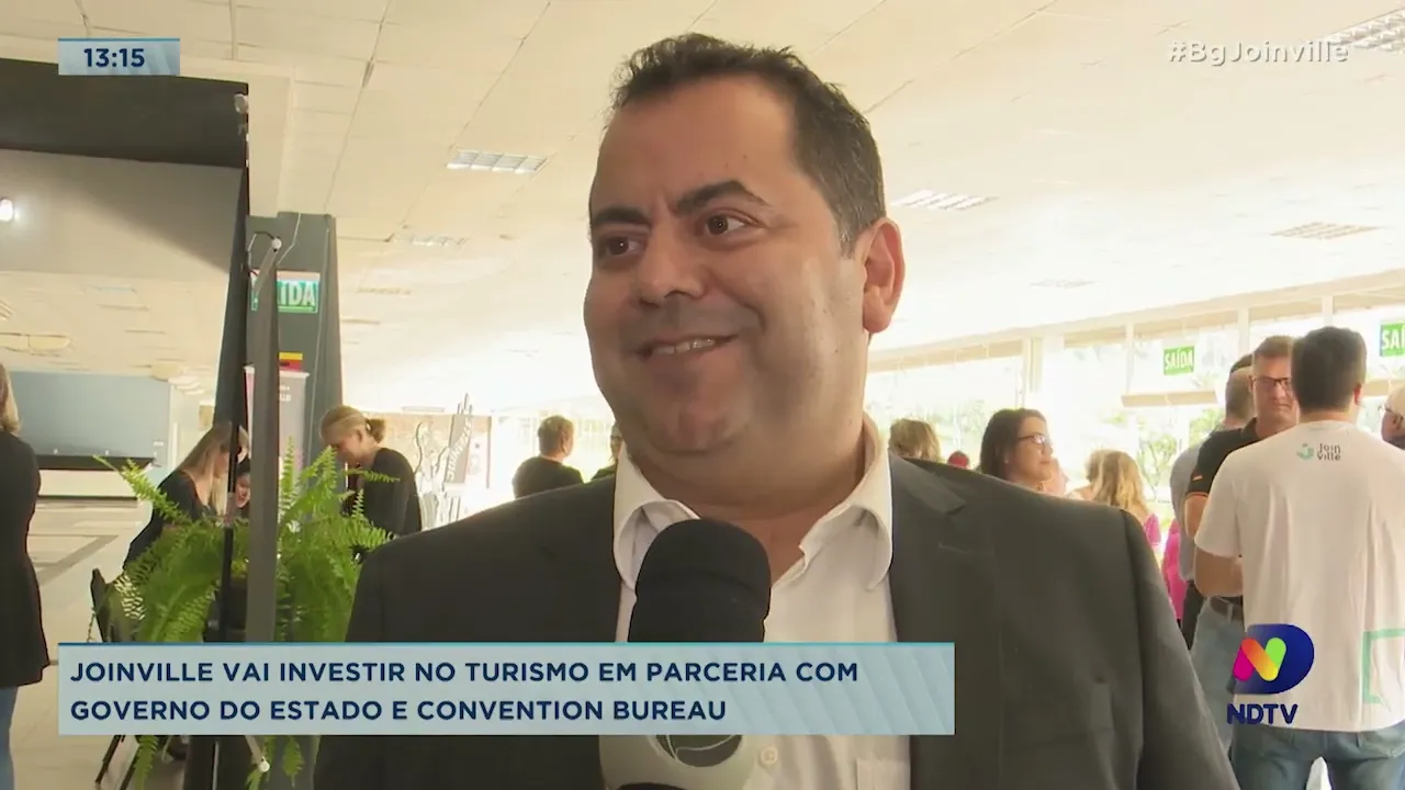 Joinville vai investir no turismo em parceria com governo do estado e Convention Bureau