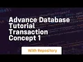 Advance database tutorial transaction concept 1