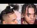EASY TWO STRAND TWIST STYLE FOR MEN W HIGH TOP FADE