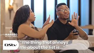 The List That Shook The Season 👀🔥 | Married At First Sight Mzansi | DStv