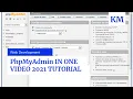Phpmyadmin Tutorial for Beginners