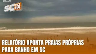 Santa Catarina tem 189 pontos próprios para banho, aponta relatório