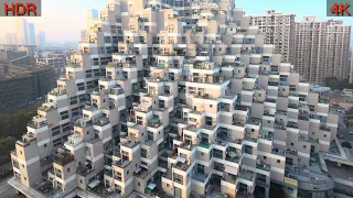 探访中国金字塔公寓，内部像一座巨型迷宫