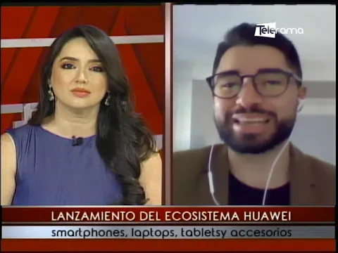 Lanzamiento del ecosistema Huawei smartphones, laptops, tablets y accesorios