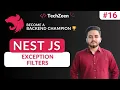 NestJS Tutorial Exception Filters in NestJS Custom Error Handling 2025
