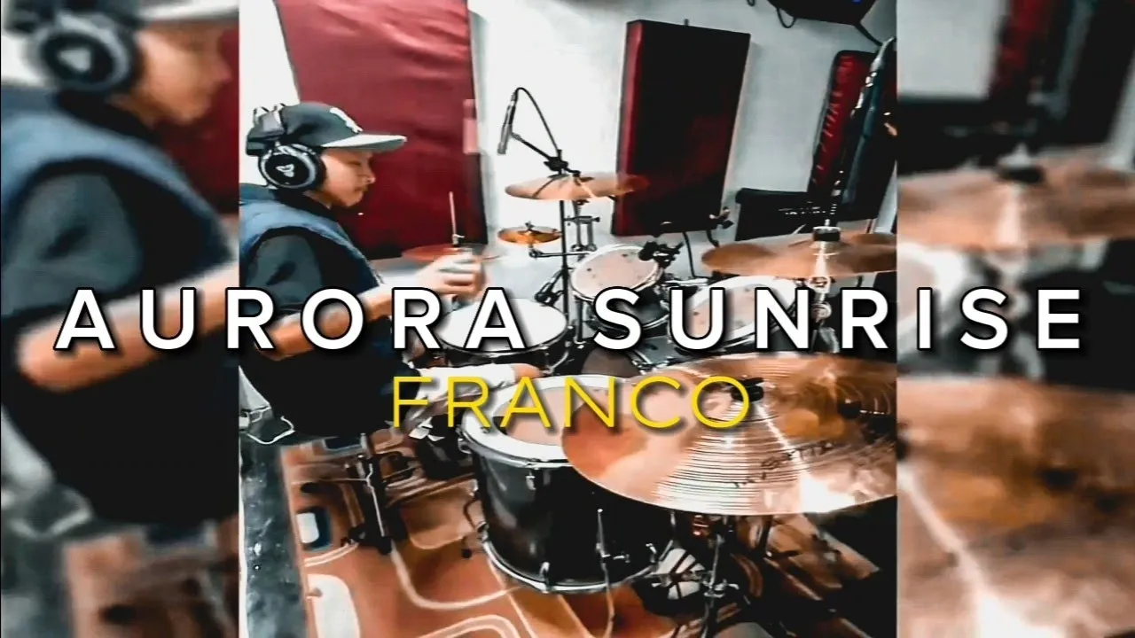 DRUM COVER - Aurora Sunrise (Franco) By PAUL GABILO