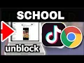 how to get tiktok unblocked on school chromebook