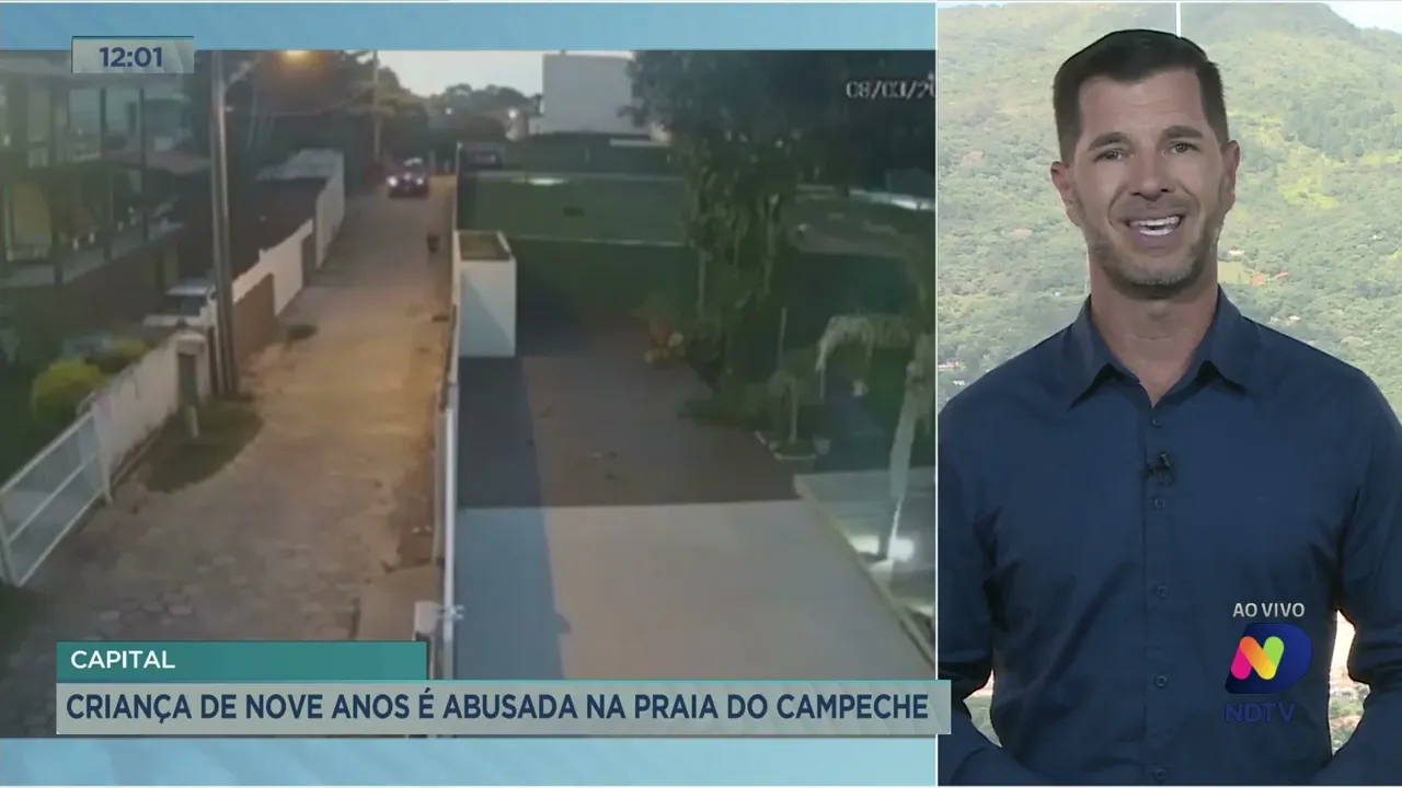 Criança de nove anos é abusada na praia do campeche em Florianópolis