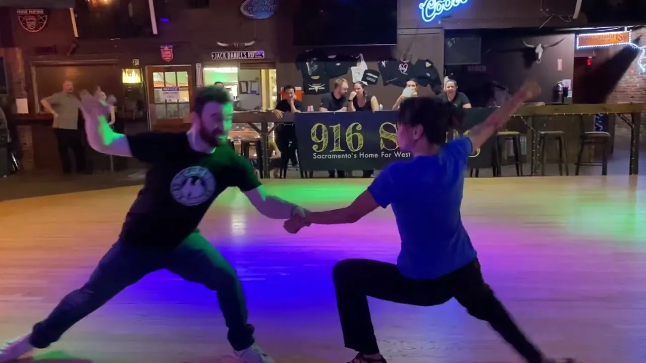 Cameron Riddle & Rong Liu@ 916 Swing (7/25/23)