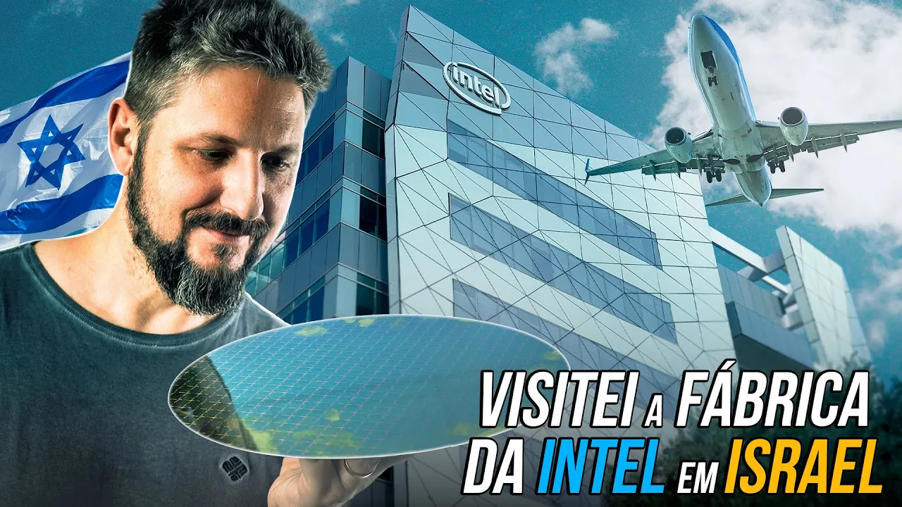 Como a Intel faz seus CHIPS? Visitei a fábrica em Israel (Vlog 02)
