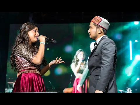 Download MP3 Manwa Lage | Duet Arunita Pawandeep | UK Live Concert | Live Performance | Indian Idol Season 12 |